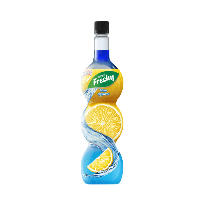 Freshy Blue Lemon Flavoured Syrup 710ml - Siro Chanh Vàng